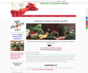 Davidsgardenseeds.com(David's Garden Seeds®) Screenshot