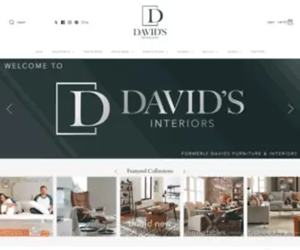 Davidsinteriors.com(Furniture Store in Central PA) Screenshot