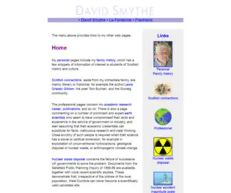 Davidsmythe.org(Davidsmythe) Screenshot