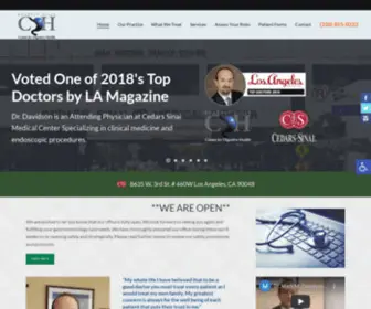 Davidsongi.com(Gastroenterologist Los Angeles) Screenshot