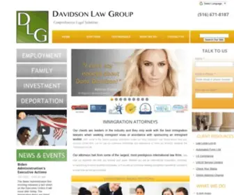 Davidsonlawgrp.com(Immigration Attorney) Screenshot