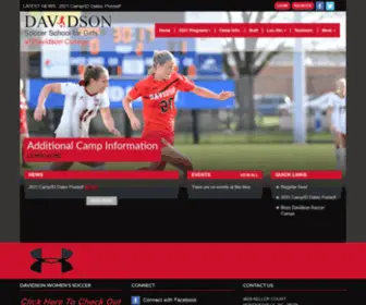 Davidsonsoccerschool.com(Davidson Soccer School For Girls) Screenshot