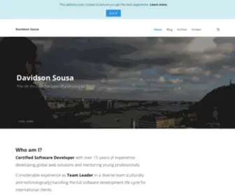 Davidsonsousa.net(Davidson Sousa) Screenshot