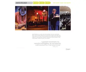 Davidspelman.com(David Spelman) Screenshot