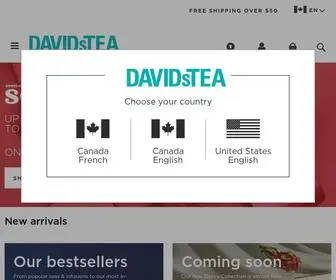 Davidstea.com(Buy Loose Leaf Tea Online) Screenshot