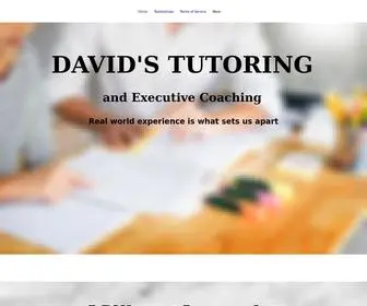 Davidstutoring.com(SMU) Screenshot