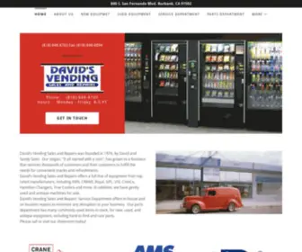 Davidsvendingsales.com(David's Vending Sales and Repairs) Screenshot