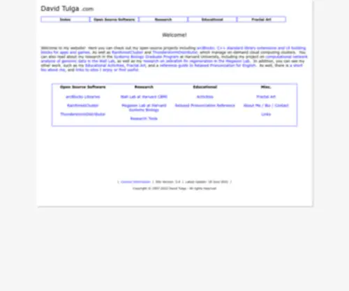 Davidtulga.com(David Tulga .com) Screenshot