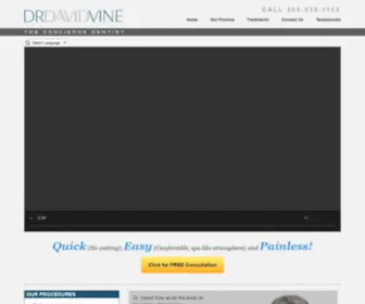 Davidvinedentist.com(David Vine D.D.S) Screenshot