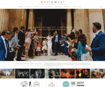 Davidwestphotography.co.uk(Wedding photographer Northumberland) Screenshot