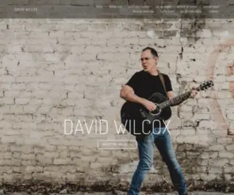 Davidwilcox.com(Folk Singer) Screenshot