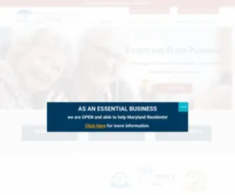 Davidwingate.com(Maryland Estate Planning and Elder Law Attorney) Screenshot
