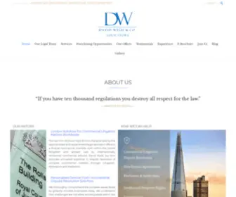 Davidwyld.co.uk(David Wyld & Co Solicitors) Screenshot