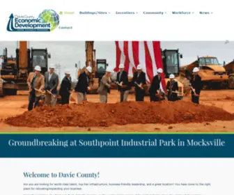 Daviecountyedc.com(Davie County) Screenshot