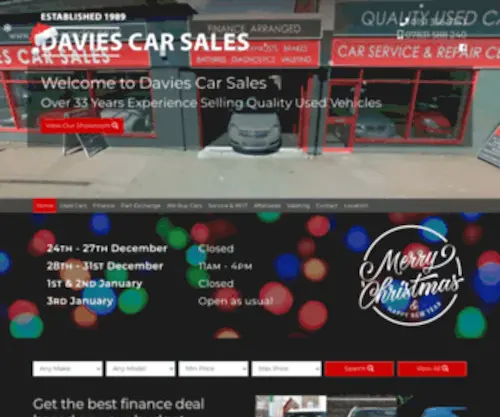 Davies-Carsales.co.uk Screenshot