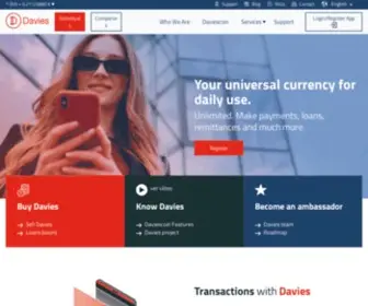 Daviescoin.io(Davies) Screenshot