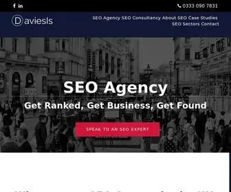 Daviesis.com(Daviesis SEO company) Screenshot