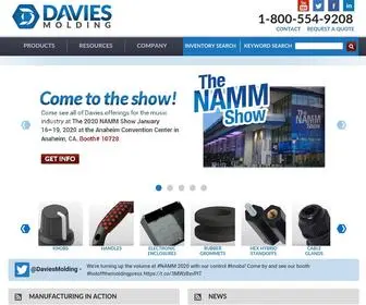 Daviesmolding.com(Precision Composite and Plastic Molding) Screenshot