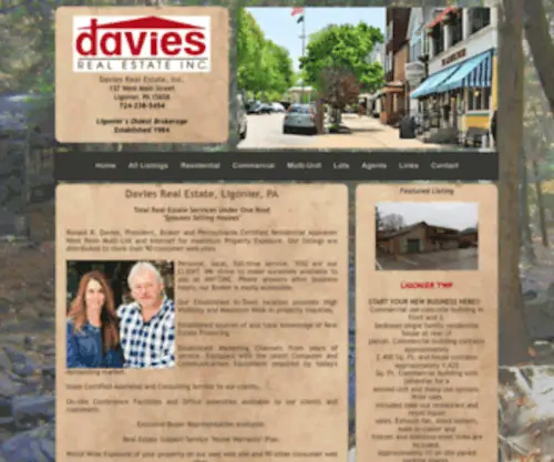 Daviesrealestate.com(Davies Real Estate) Screenshot