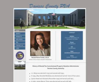 DaviesskypVa.org(Daviess County PVA) Screenshot