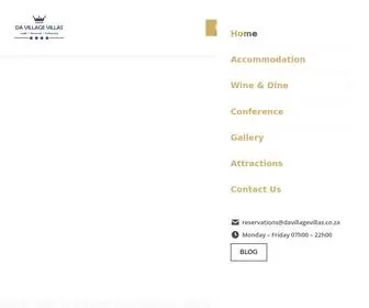 Davillagevillas.co.za(4 star Lodge in Kwa) Screenshot