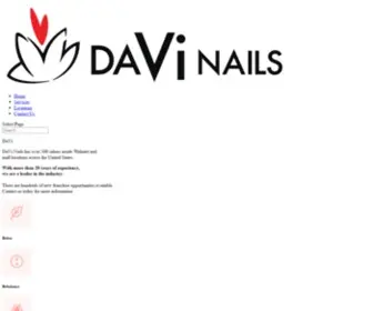 Davinails.com(Davi Nails) Screenshot