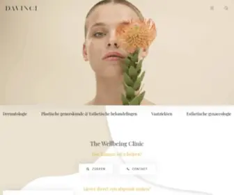 Davinciclinic.be(The Wellbeing Clinic) Screenshot