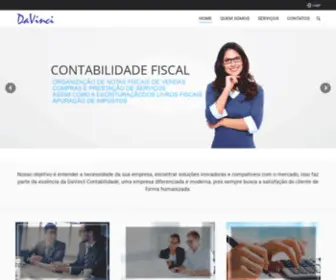 Davincicontabilidade.com.br(DaVinci Contabilidade) Screenshot