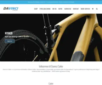 Davincicykler.dk(Specialized & Wilier cykler i Holte) Screenshot