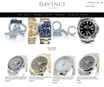 Davincidiamonds.com(Da Vinci Watches) Screenshot