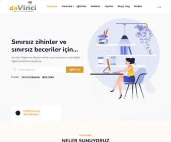 Davinciegitim.com(DaVinci Eğitim Anasayfa) Screenshot