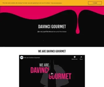 Davincigourmet.com(Da vinci gourmet) Screenshot