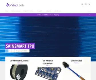 Davincilab.co.za(Da Vinci Lab) Screenshot