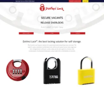 Davincilock.com(DaVinci Lock) Screenshot