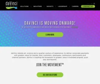 Davincipayments.com(DaVinci Payments) Screenshot