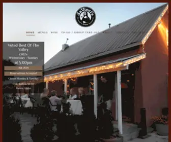 Davincishailey.com(The Locals Italian Restaurant) Screenshot