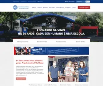 Davincivix.com.br(Centro Educacional Leonardo Da Vinci) Screenshot