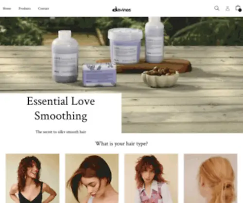 Davinesindia.com(Davines India) Screenshot