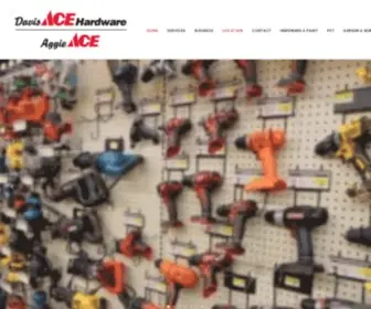 Davisace.com(Davis Ace Hardware) Screenshot