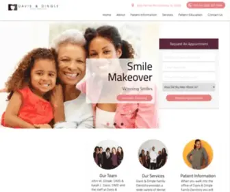 Davisanddingle.com(Dental Health) Screenshot
