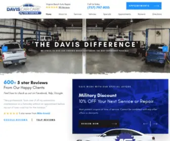 Daviscarcare.com(Davis Car Care) Screenshot