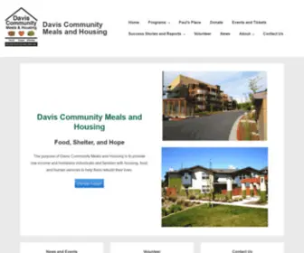 Daviscommunitymeals.org(Daviscommunitymeals) Screenshot