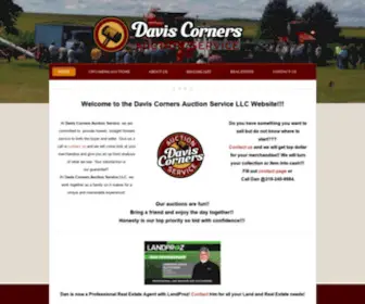 Daviscornersauctionservice.com(Davis Corners Auction Service LLC) Screenshot