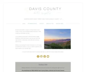 Daviscountydates.com(Davis County Date Nights) Screenshot