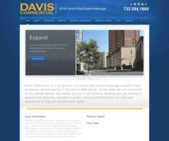 Daviscre.com(Davis Commercial) Screenshot