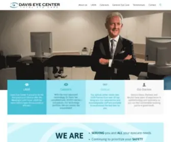 Daviseyecenter.com(Davis Eye Center) Screenshot