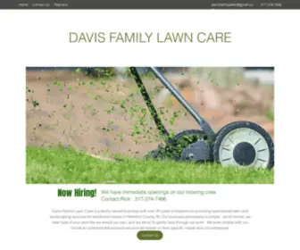 Davisfamilylawncare.com(Davis Family Lawn Care) Screenshot