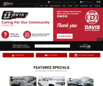 Davisgmctrucks.ca(Medicine Hat New & Used Vehicles) Screenshot