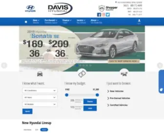 Davishyundai.com(Davishyundai) Screenshot