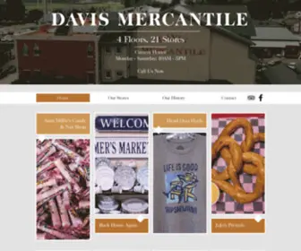 Davismercantile.com(Davis Mercantile) Screenshot